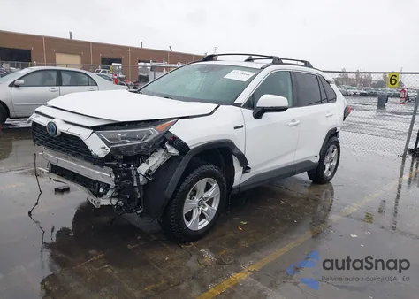 2020 Toyota Rav4 Hybrid Xle из США, поврежденный, VIN 4T3R6RFV8LU005007
